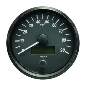 VDO SingleViu 100mm (4") Speedometer - 90 MPH VDO SingleViu 100mm (4") Speedometer - 90 MPH