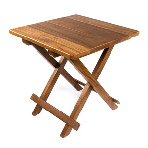 Whitecap Teak Solid Top Fold Away Table Whitecap Teak Solid Top Fold Away Table