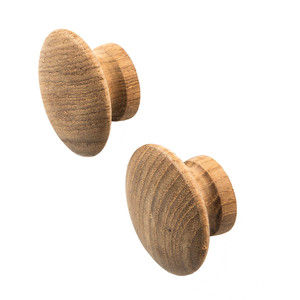 Whitecap Teak Round Drawer Knob - 2" - 2 Pack Whitecap Teak Round Drawer Knob - 2" - 2 Pack
