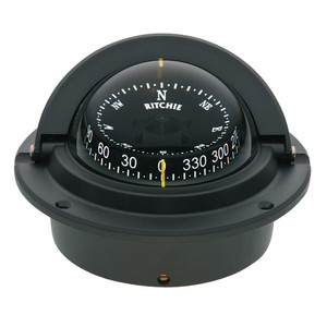 Ritchie F-83 Voyager Compass - Flush Mount - Black Ritchie F-83 Voyager Compass - Flush Mount - Black