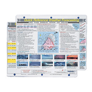 Davis Quick Reference Weather Forecasting Card Davis Quick Reference Weather Forecasting Card