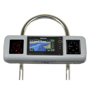 NavPod GP2606 SystemPod Pre-Cut f/Simrad NSS7 evo2 or B&G Zeusü 7 & 2 Instruments f/12" Wide Guard NavPod GP2606 SystemPod Pre-Cut f/Simrad NSS7 evo2 or B&G Zeusü 7 & 2 Instruments f/12" Wide Guard