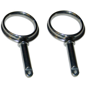 Perko Round Type Rowlock Horns - Plain Zinc Perko Round Type Rowlock Horns - Plain Zinc