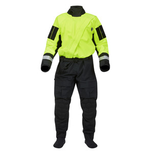 Mustang Sentinel Series Water Rescue Dry Suit - Fluorescent Yellow Green-Black - Medium Regular Mustang Sentinel Series Water Rescue Dry Suit - Fluorescent Yellow Green-Black - Medium Regular