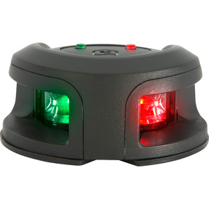 Attwood LightArmor Bow Mount Navigation Light - Composite Black - Bi-Color - 2NM Attwood LightArmor Bow Mount Navigation Light - Composite Black - Bi-Color - 2NM