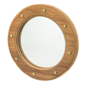 Whitecap Teak Porthole Mirror Whitecap Teak Porthole Mirror