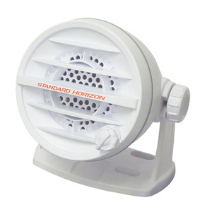 Standard Horizon 10W Amplified External Speaker - White Standard Horizon 10W Amplified External Speaker - White