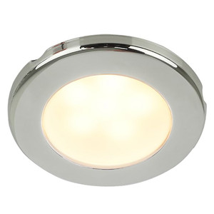 Hella Marine EuroLED 75 3" Round Screw Mount Down Light - Warm White LED - Stainless Steel Rim - 24V Hella Marine EuroLED 75 3" Round Screw Mount Down Light - Warm White LED - Stainless Steel Rim - 24V