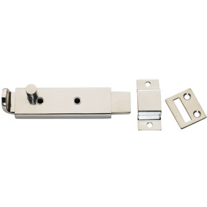 Whitecap Spring Loaded Slide Bolt/Latch - 316 Stainless Steel - 5-5/16" Whitecap Spring Loaded Slide Bolt/Latch - 316 Stainless Steel - 5-5/16"