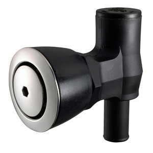 Attwood 90™ P-Trap Fuel Tank Vent - Flush Mount - Black w/Stainless Steel Vent Head Attwood 90™ P-Trap Fuel Tank Vent - Flush Mount - Black w/Stainless Steel Vent Head