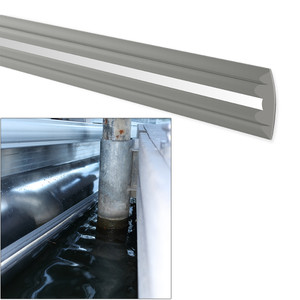 Megaware PontoonGuard∫ - 40' Kit - (2) 20' Guards f/Pontoon Up To 25' - Gray