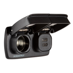 Scanstrut Flip Pro Multi - Dual USB-C & 12V Power Socket Scanstrut Flip Pro Multi - Dual USB-C & 12V Power Socket