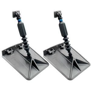 Nauticus SX 9.5 x 10 Smart Tabs 16-18' Boats w/60lb Actuators - 60-150HP - Gunmetal Grey Nauticus SX 9.5 x 10 Smart Tabs 16-18' Boats w/60lb Actuators - 60-150HP - Gunmetal Grey