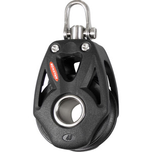 Ronstan Series 40 Orbit Single Block w/Becket & Swivel Head Ronstan Series 40 Orbit Single Block w/Becket & Swivel Head