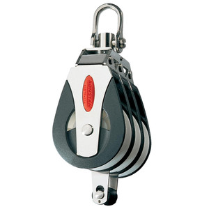 Ronstan Series 40 All Purpose Block - Triple - Becket - Swivel Head Ronstan Series 40 All Purpose Block - Triple - Becket - Swivel Head