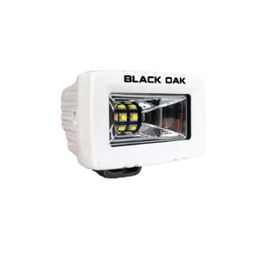 Black Oak Pro Series 2" Spreader Light Scene - White Black Oak Pro Series 2" Spreader Light Scene - White