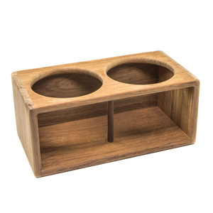 Whitecap Teak Two Insulated Drink Rack Whitecap Teak Two Insulated Drink Rack