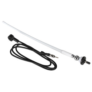 Boss Audio MRANT12W AM/FM Rubber Antenna - White Boss Audio MRANT12W AM/FM Rubber Antenna - White