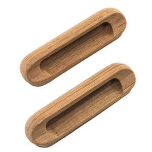 Whitecap Teak Oblong Drawer Pull - 4-1/16"L - 2 Pack Whitecap Teak Oblong Drawer Pull - 4-1/16"L - 2 Pack
