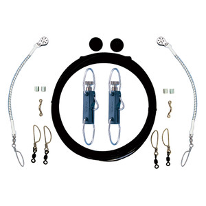 Rupp Single Rigging Kit w/Klickers - Black Mono 160' Lines Rupp Single Rigging Kit w/Klickers - Black Mono 160' Lines