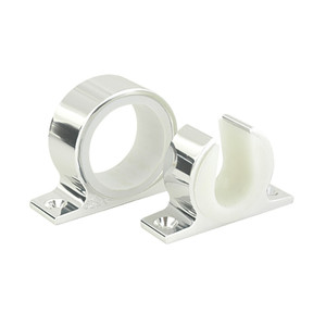 Lee's Single Rod Rack Set - Bright Silver Finish Lee's Single Rod Rack Set - Bright Silver Finish