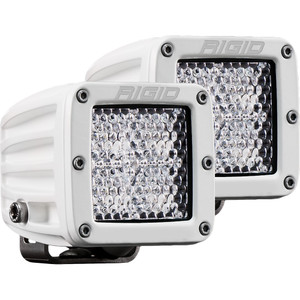 RIGID Industries D-Series PRO Hybrid-Diffused LED - Pair - White RIGID Industries D-Series PRO Hybrid-Diffused LED - Pair - White