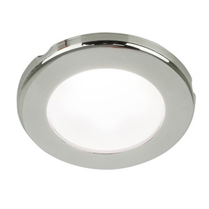 Hella Marine EuroLED 75 3" Round Screw Mount Down Light - White LED - Stainless Steel Rim - 12V Hella Marine EuroLED 75 3" Round Screw Mount Down Light - White LED - Stainless Steel Rim - 12V