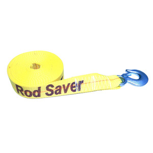 Rod Saver Heavy-Duty Winch Strap Replacement - Yellow - 2" x 20' Rod Saver Heavy-Duty Winch Strap Replacement - Yellow - 2" x 20'