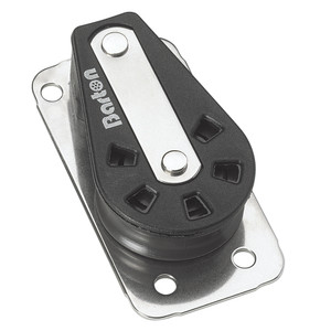 Barton Marine Size 2 Single Cheek Block Barton Marine Size 2 Single Cheek Block
