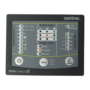 Xantrex TRUE<i>CHARGE</i>2 Remote Panel f/20 & 40 & 60 AMP (Only for 2nd generation of TC2 chargers) Xantrex TRUE<i>CHARGE</i>2 Remote Panel f/20 & 40 & 60 AMP (Only for 2nd generation of TC2 chargers)