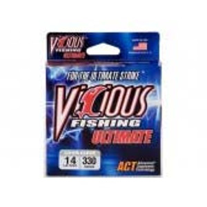 Vicious Ultimate Clear Mono 330yd 6lb Vicious Ultimate Clear Mono 330yd 6lb