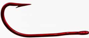 Tru Turn Catfish Hook Red Size 1/0 6ct Tru Turn Catfish Hook Red Size 1/0 6ct