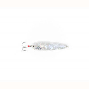 Nichols 5" Flutter Spoon 1 1/8oz Shattered Glass Silver Nichols 5" Flutter Spoon 1 1/8oz Shattered Glass Silver