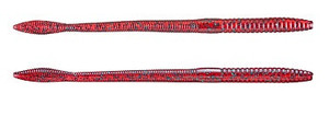 Strike King KVD Finesse Worm 5" 12ct Red Bug Strike King KVD Finesse Worm 5" 12ct Red Bug