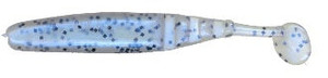 Slider Double Action Grub 3" 10ct Blue Pearl/Blue Glitter Slider Double Action Grub 3" 10ct Blue Pearl/Blue Glitter