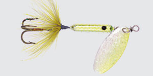 Yakima Rooster Tail 3/8 Flash Chartreuse Yakima Rooster Tail 3/8 Flash Chartreuse