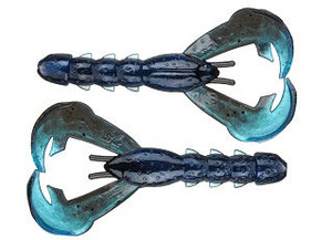 Strike King Rage Baby Craw 3 9pk Black Blue Swirl Strike King Rage Baby Craw 3 9pk Black Blue Swirl