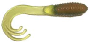 Big Bite Triple Tip Grub 2" 10ct Crawdad Big Bite Triple Tip Grub 2" 10ct Crawdad