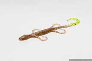 Zoom Lizard 6" 9/bag  Pumpkin/Chartreuse Tail Zoom Lizard 6" 9/bag  Pumpkin/Chartreuse Tail