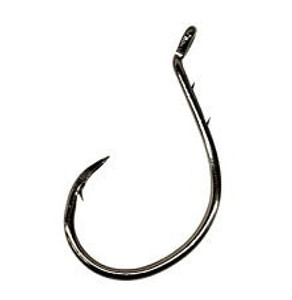 Eagle Claw Circle Bait Black Nickle Hook 10ct Size 3/0