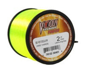 Vicious Panfish Line 1/4lb Spool Yellow 4lb Vicious Panfish Line 1/4lb Spool Yellow 4lb