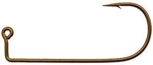 Mustad Jig Hook Bronze 100ct Size 4 Mustad Jig Hook Bronze 100ct Size 4