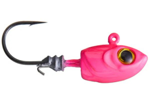 Z-MAN Micro Shad HeadZ 1/16oz Pink Glow 4pk Z-MAN Micro Shad HeadZ 1/16oz Pink Glow 4pk