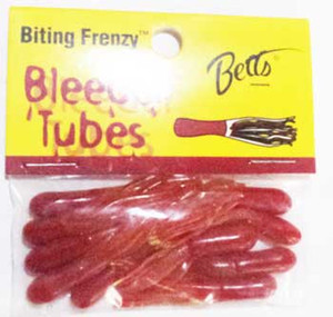 Betts Bleeder Tubes 1.5" 10ct Red/Chartreuse/Red Betts Bleeder Tubes 1.5" 10ct Red/Chartreuse/Red