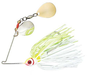 Booyah Blade 3/8 Double Colorado White/Chartreuse Booyah Blade 3/8 Double Colorado White/Chartreuse