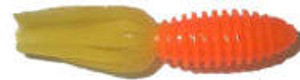 Big Bite Slab Tube 1.75" 10ct Orange/Yellow Big Bite Slab Tube 1.75" 10ct Orange/Yellow