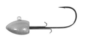 Big Bite Swimmer Head 1/8 4ct Pearl Big Bite Swimmer Head 1/8 4ct Pearl