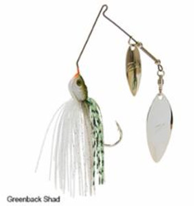 Z-Man Power Slingbladez Spinnerbait 3/4 Wil/Wil Greenback Shad Z-Man Power Slingbladez Spinnerbait 3/4 Wil/Wil Greenback Shad