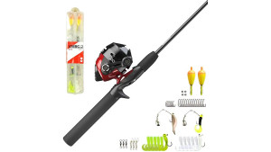 Zebco Tackle Wallet 202 Spincast Combo 5'6\" 2pc ML Zebco Tackle Wallet 202 Spincast Combo 5'6\" 2pc ML