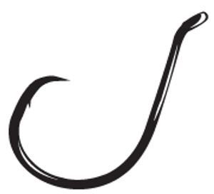 Gamakatsu Octopus Circle Hook Black Nickle Size 5/0 6ct Gamakatsu Octopus Circle Hook Black Nickle Size 5/0 6ct